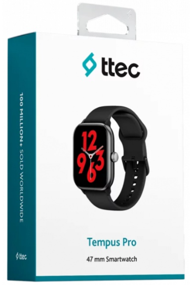 Смарт-часы TTEC Tempus Pro 2SW04 47mm Black купить,18590