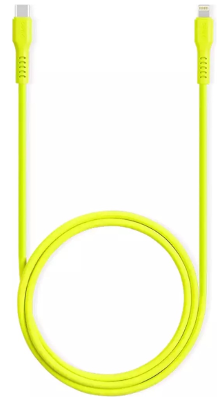 Кабель TTEC Lightning - USB Type-C 2DK60NS 1.2м желтый