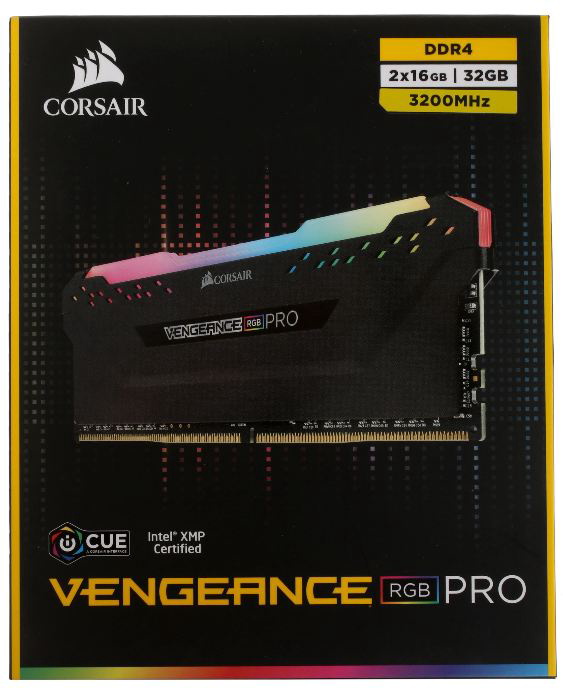 Оперативная память Corsair Vengeance RGB Pro CMW32GX4M2E3200C16 32GB