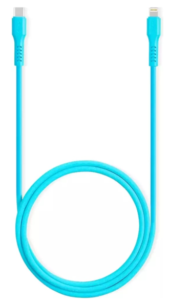 Кабель TTEC Lightning - USB Type-C 2DK60NM 1.2м голубой купить,4090