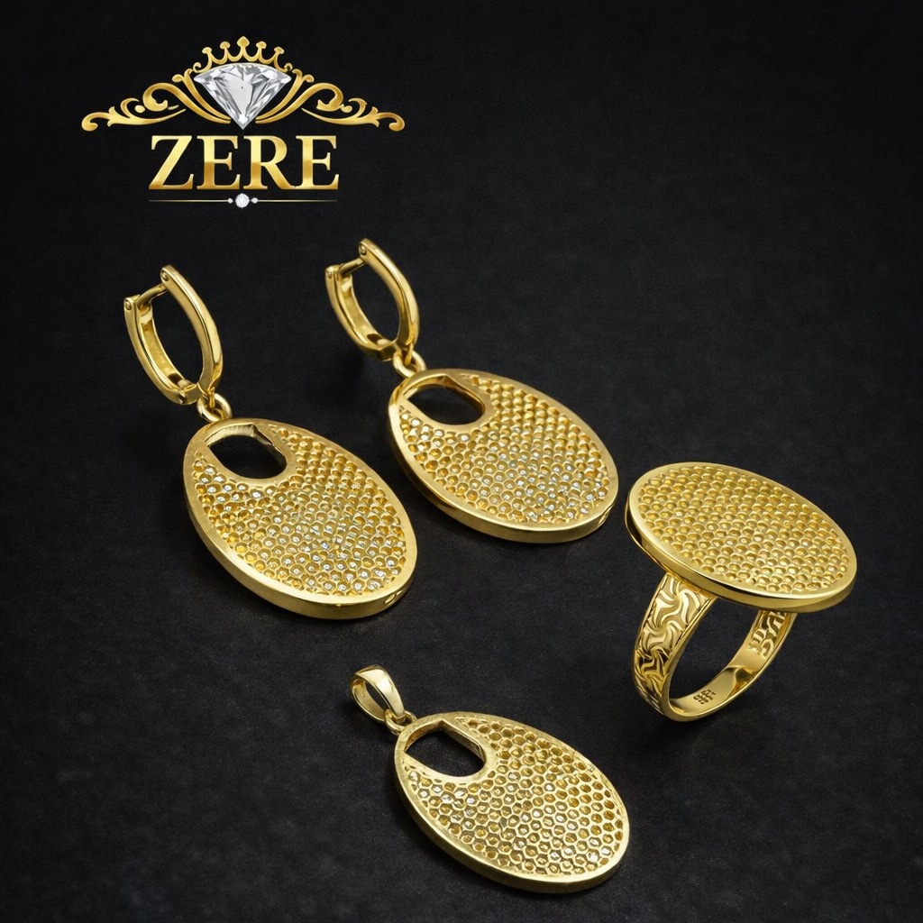 Комплект Zere ZR110305 золото 12.95гр 18р - ForteMarket Комплект Zere ZR110305 золото 12.95гр 18р купить,1029000