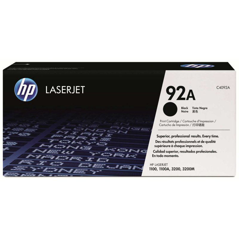 Картридж HP 92A C4092A черный купить,NaN