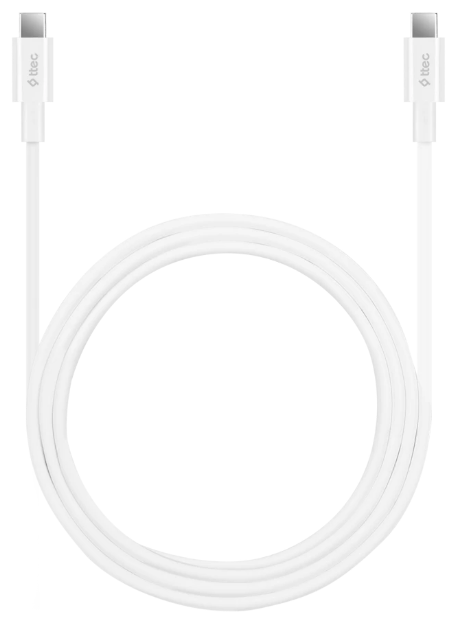 Кабель TTEC USB Type-C - USB Type-C 2DK49B 1.5м белый купить,NaN