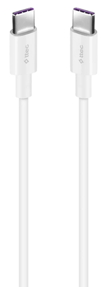 Кабель TTEC USB Type-C - USB Type-C 2DK49B 1.5м белый купить,NaN