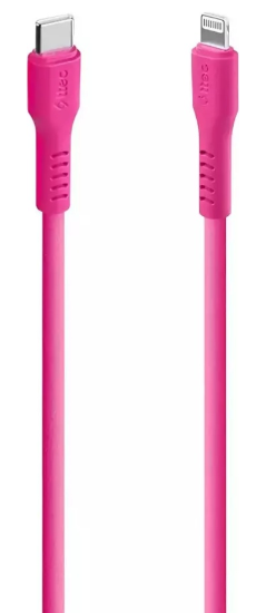 Кабель TTEC Lightning - USB Type-C 2DK60NP 1.2м розовый