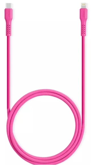 Кабель TTEC Lightning - USB Type-C 2DK60NP 1.2м розовый