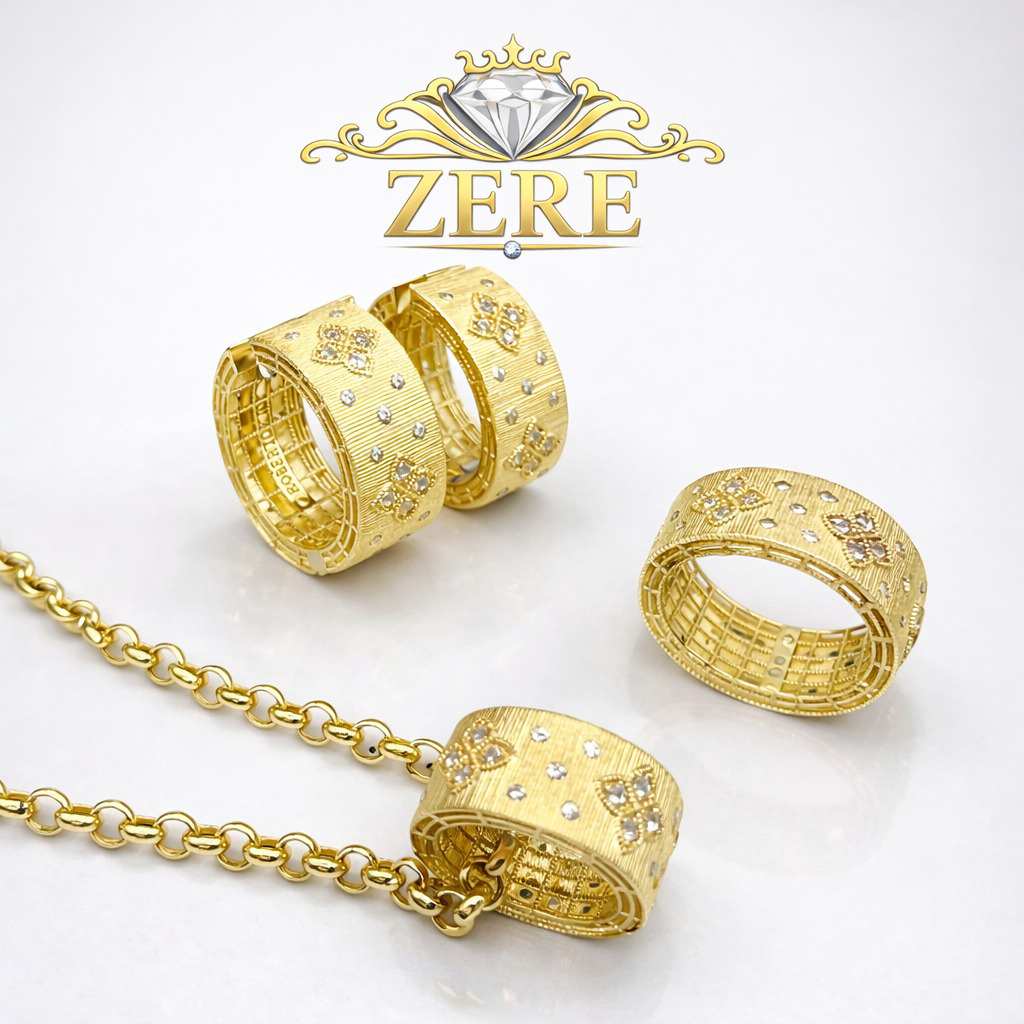 Комплект Zere ZR110301 золото 24.08гр 19р купить,2396990