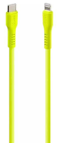 Кабель TTEC Lightning - USB Type-C 2DK60NS 1.2м желтый