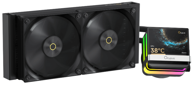 Кулер Ocypus Sigma L24 Pro BK2ANWL00P-GL черный