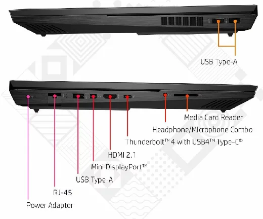 Ноутбук HP Omen 17-cm2001ci 7Z8E8EA 17.3" Black купить,NaN