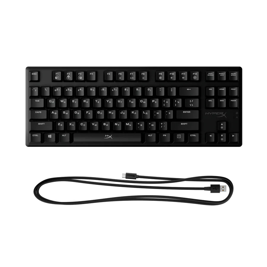 Клавиатура HyperX Alloy Origins Core HX Red 4P5P3AX#ACB черная купить,0