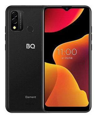 Смартфон BQ-6645L Element 32GB Black Graphite купить,NaN