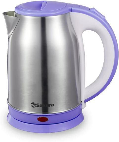 Электрочайник Sakura SA-2147P 1.8л фиолетовый купить,NaN