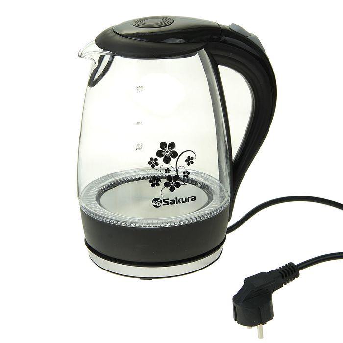 Чайник Sakura SA-2710BK 1.7л чёрный купить,NaN
