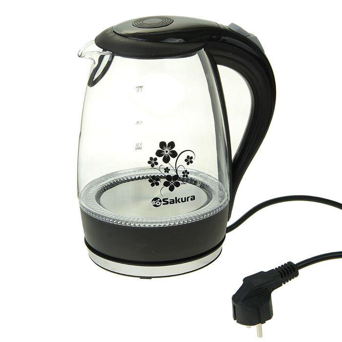 Чайник Sakura SA-2710BK 1.7л чёрный купить,NaN