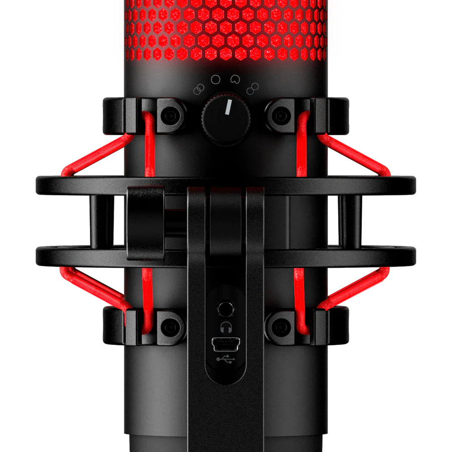 Микрофон HyperX QuadCast 4P5P6AA черный - ForteMarket Микрофон HyperX QuadCast 4P5P6AA черный купить,0