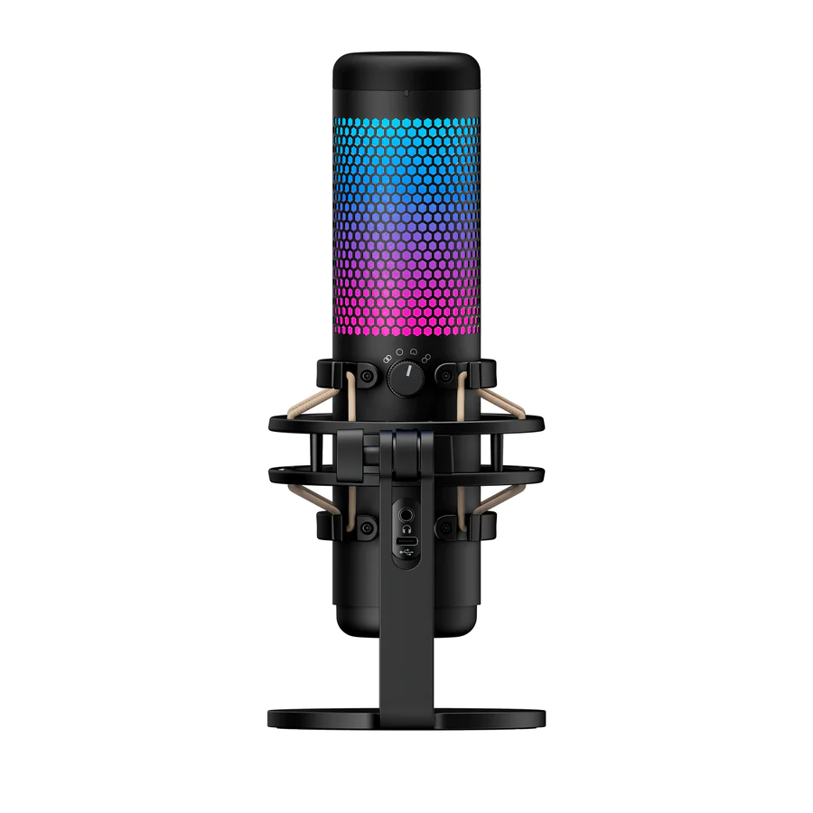 Микрофон HyperX QuadCast S 4P5P7AA черный - ForteMarket Микрофон HyperX QuadCast S 4P5P7AA черный купить,0