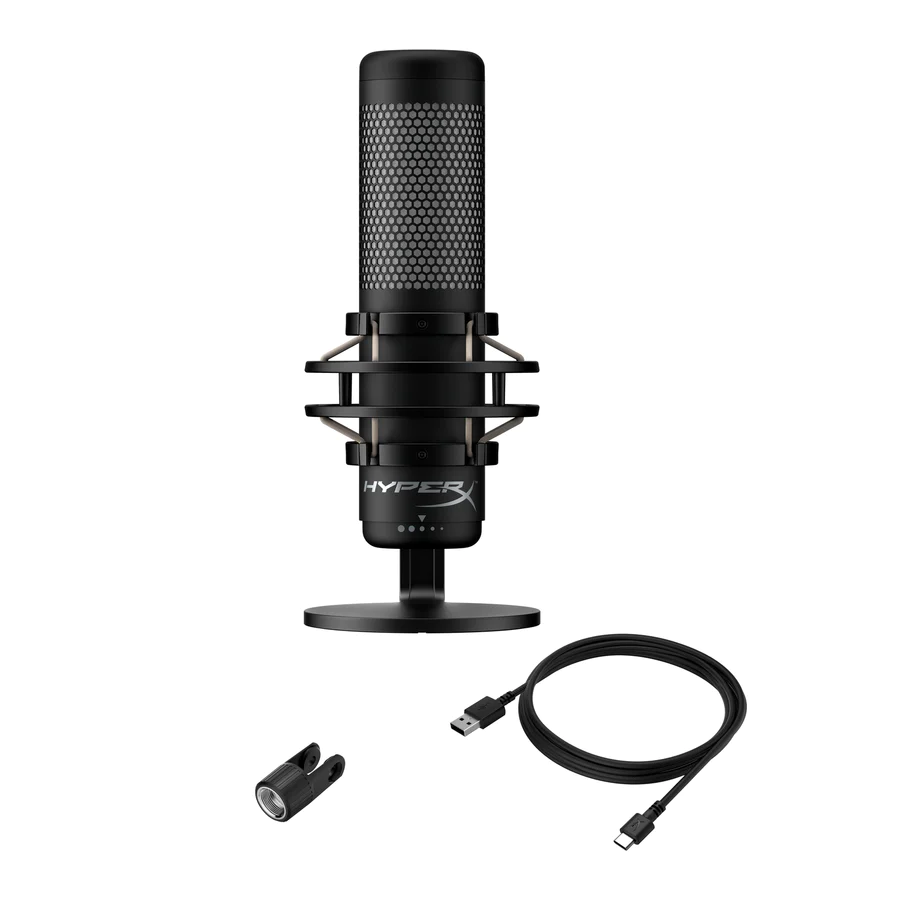 Микрофон HyperX QuadCast S 4P5P7AA черный - ForteMarket Микрофон HyperX QuadCast S 4P5P7AA черный купить,0