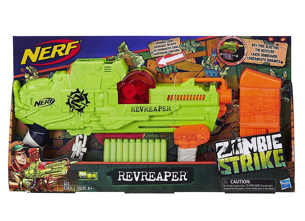Бластер Hasbro Nerf Зомби Страйк Реврипер E0311 купить,NaN