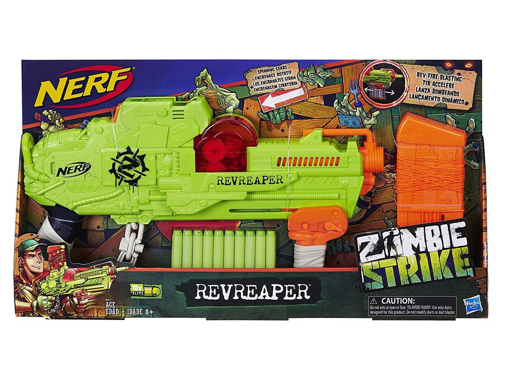 Бластер Hasbro Nerf Зомби Страйк Реврипер E0311 купить,NaN