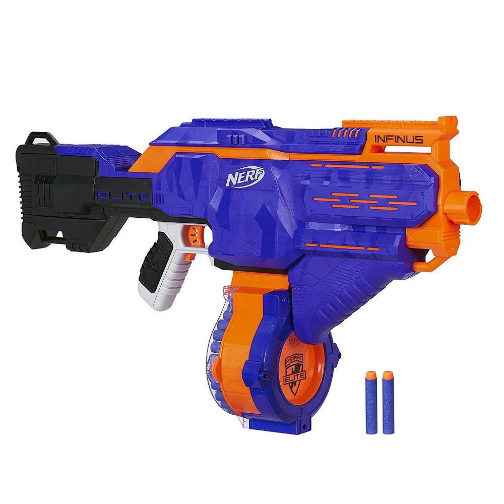 Бластер Hasbro Nerf Элит Инфинус E0438EU4 синий купить,NaN