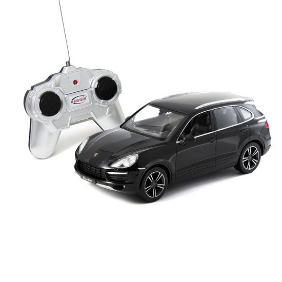 Радиоуправляемая машина Rastar 1:24 Porsche Cayenne Turbo 46100B черная купить,NaN