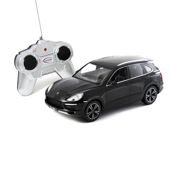 Радиоуправляемая машина Rastar 1:24 Porsche Cayenne Turbo 46100B черная купить,NaN