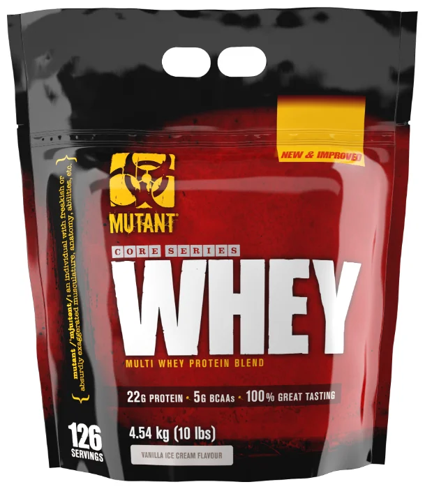 Протеин Mutant Whey ванильный 4.54 кг
