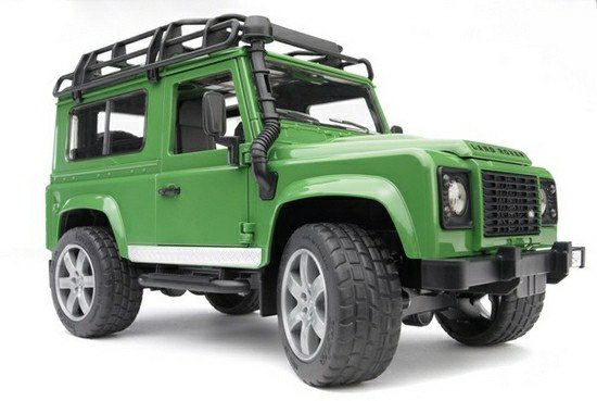 Внедорожник Bruder Land Rover Defender 02-590 зеленый купить,NaN