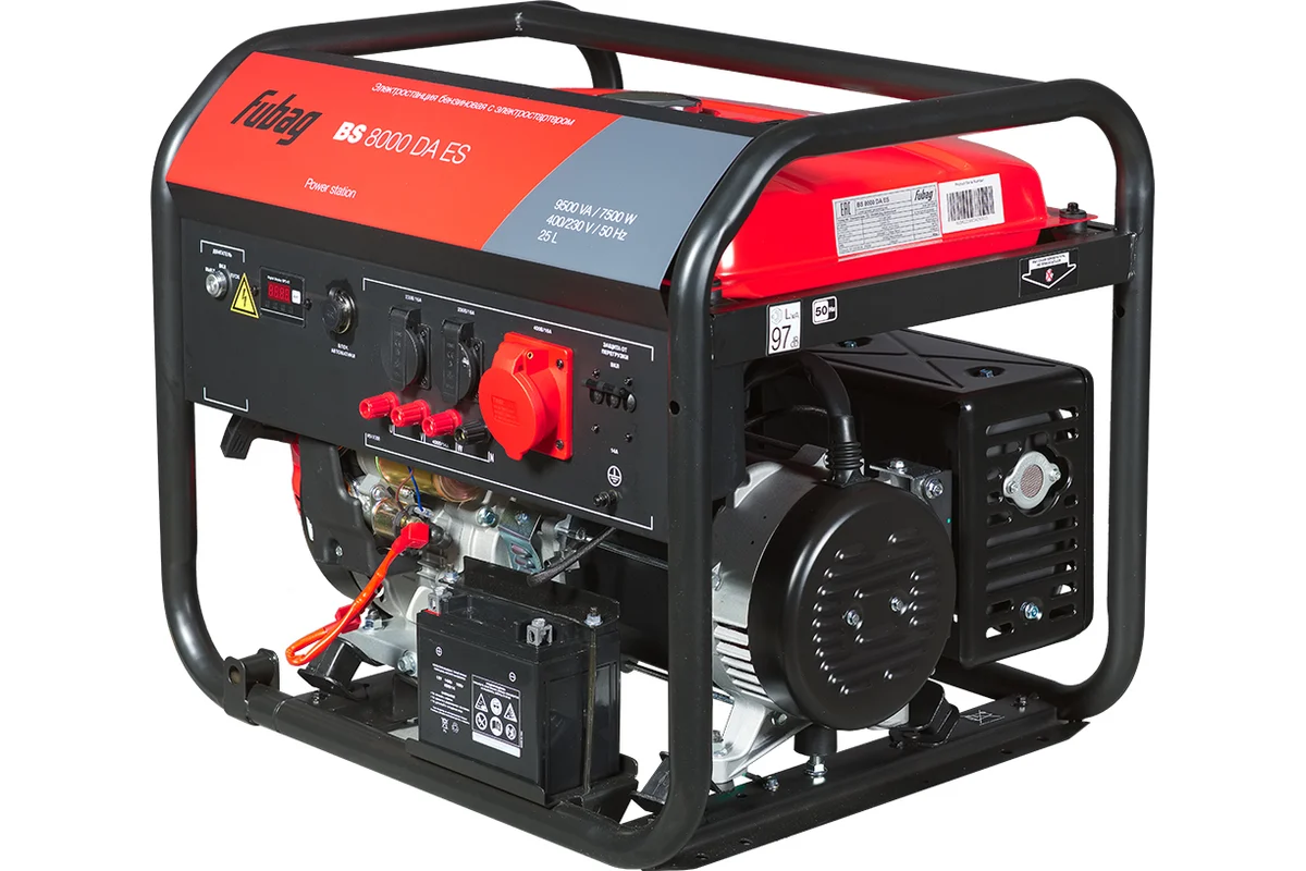 Электрогенератор Fubag BS 8000 DA ES 641088 купить,NaN