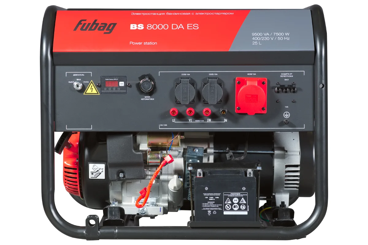 Электрогенератор Fubag BS 8000 DA ES 641088 купить,NaN