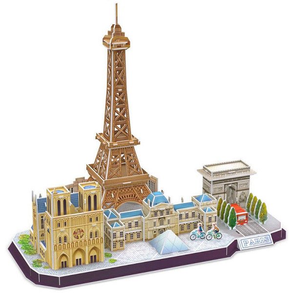 Пазл CubicFun 3D Достопримечательности Парижа - ForteMarket Пазл CubicFun 3D Достопримечательности Парижа купить,0