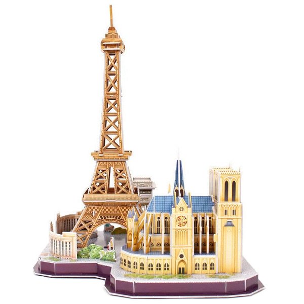 Пазл CubicFun 3D Достопримечательности Парижа - ForteMarket Пазл CubicFun 3D Достопримечательности Парижа купить,0