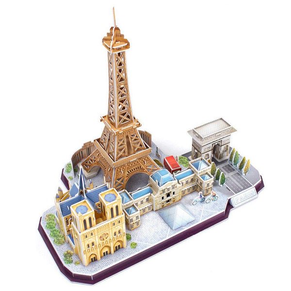 Пазл CubicFun 3D Достопримечательности Парижа - ForteMarket Пазл CubicFun 3D Достопримечательности Парижа купить,0