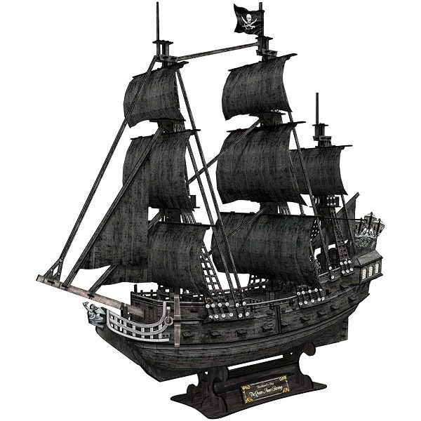 Пазл CubicFun 3D Корабль Месть королевы Анны T4018h купить,NaN