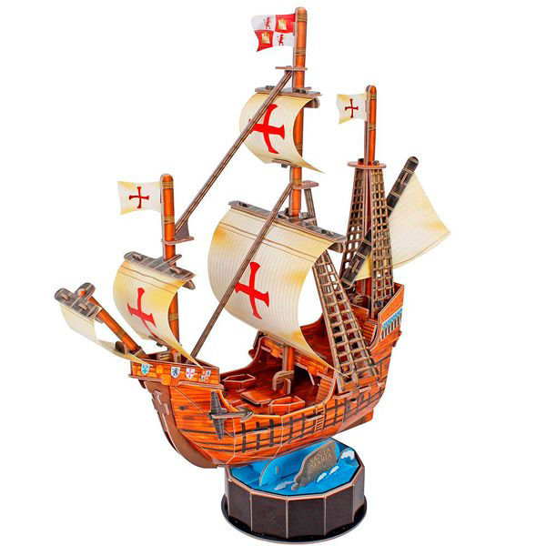 Пазл CubicFun 3D Корабль Санта Мария T4031h купить,NaN