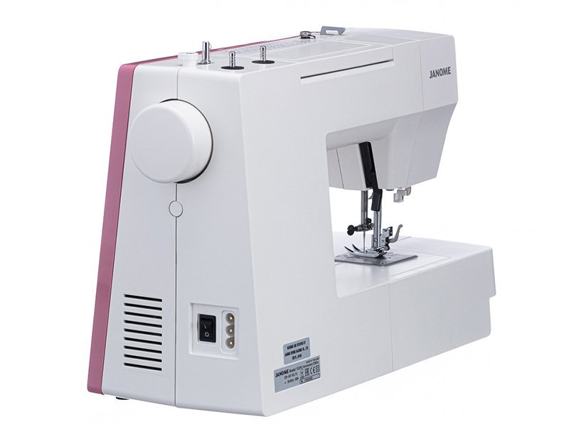 Швейная машина Janome 1522PG Anniversary Edition бело-розовая