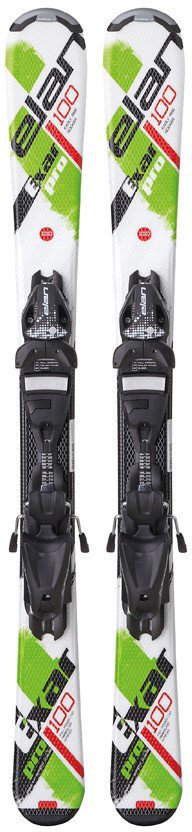Лыжи горные Elan Exar Pro 110 черно-зеленые купить,NaN