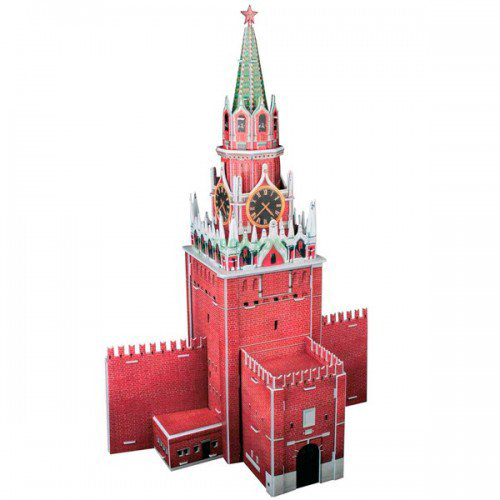 Пазл 3D CubicFun Спасская башня Россия купить,NaN