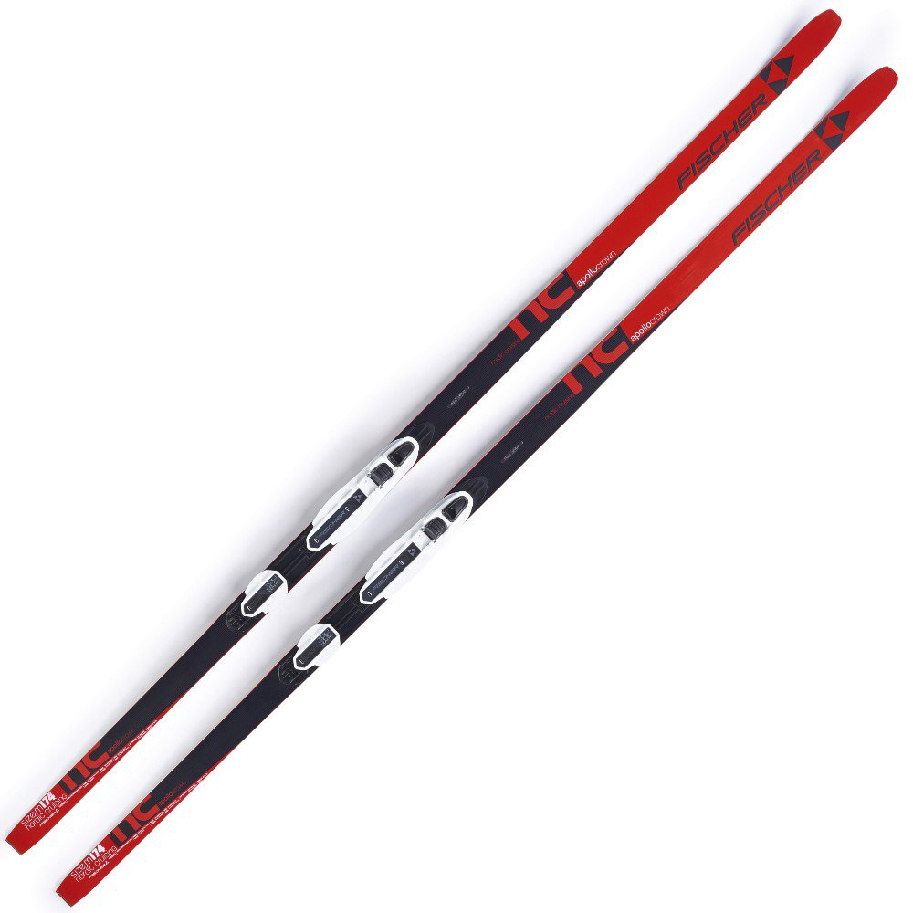 Лыжи Fischer Apollo Nis XL-189 черно-красные купить,NaN