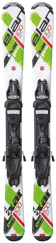 Лыжи горные Elan Exar Pro 120 черно-зеленые купить,NaN