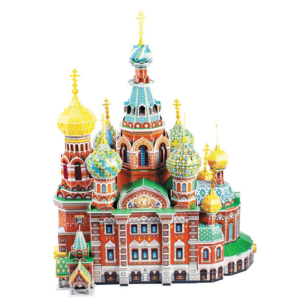 Пазл CubicFun 3D Собор Воскресения Христова Россия MC148h купить,NaN