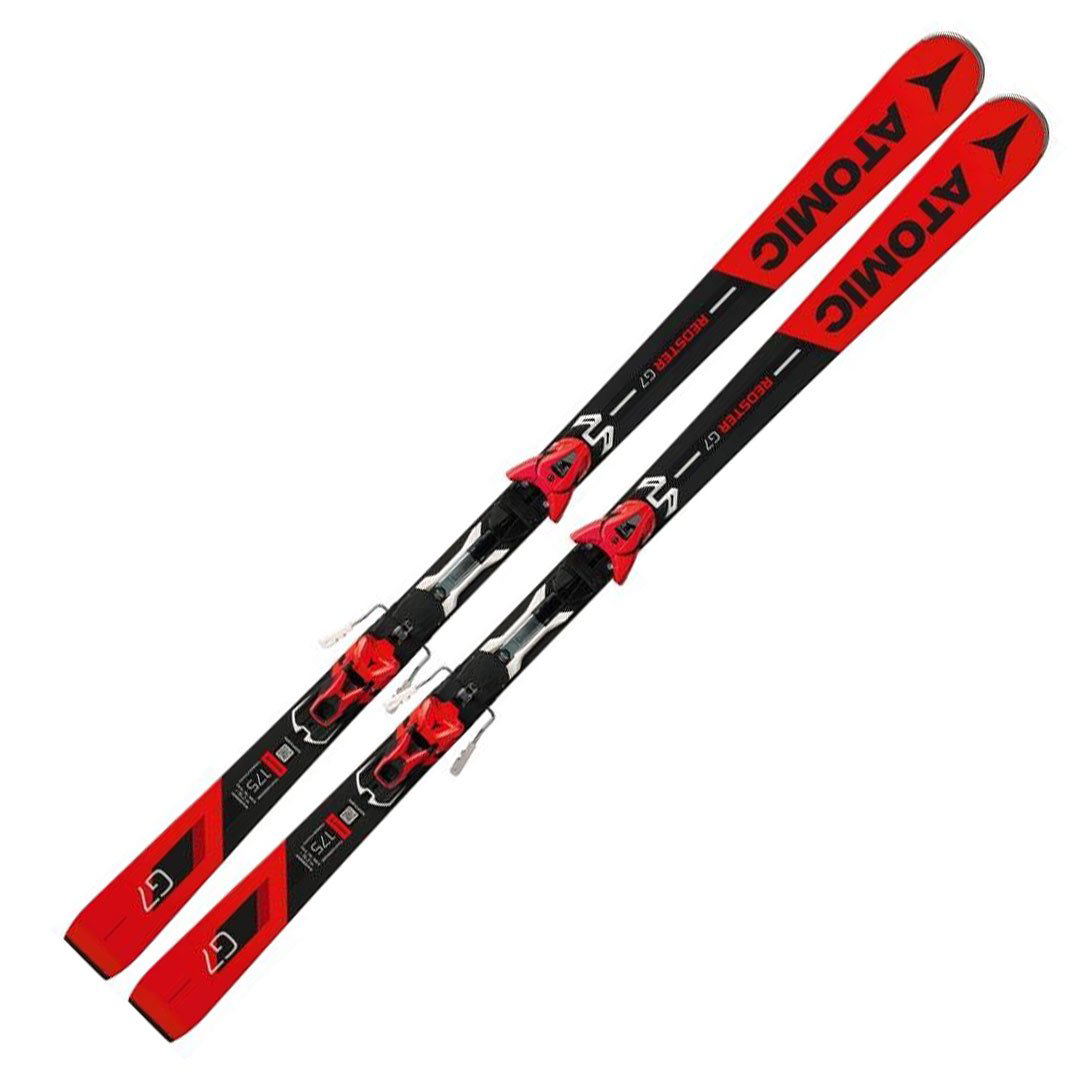 Лыжи Atomic Redster G7 + Ft 12 Gw 168 черно-красные купить,NaN