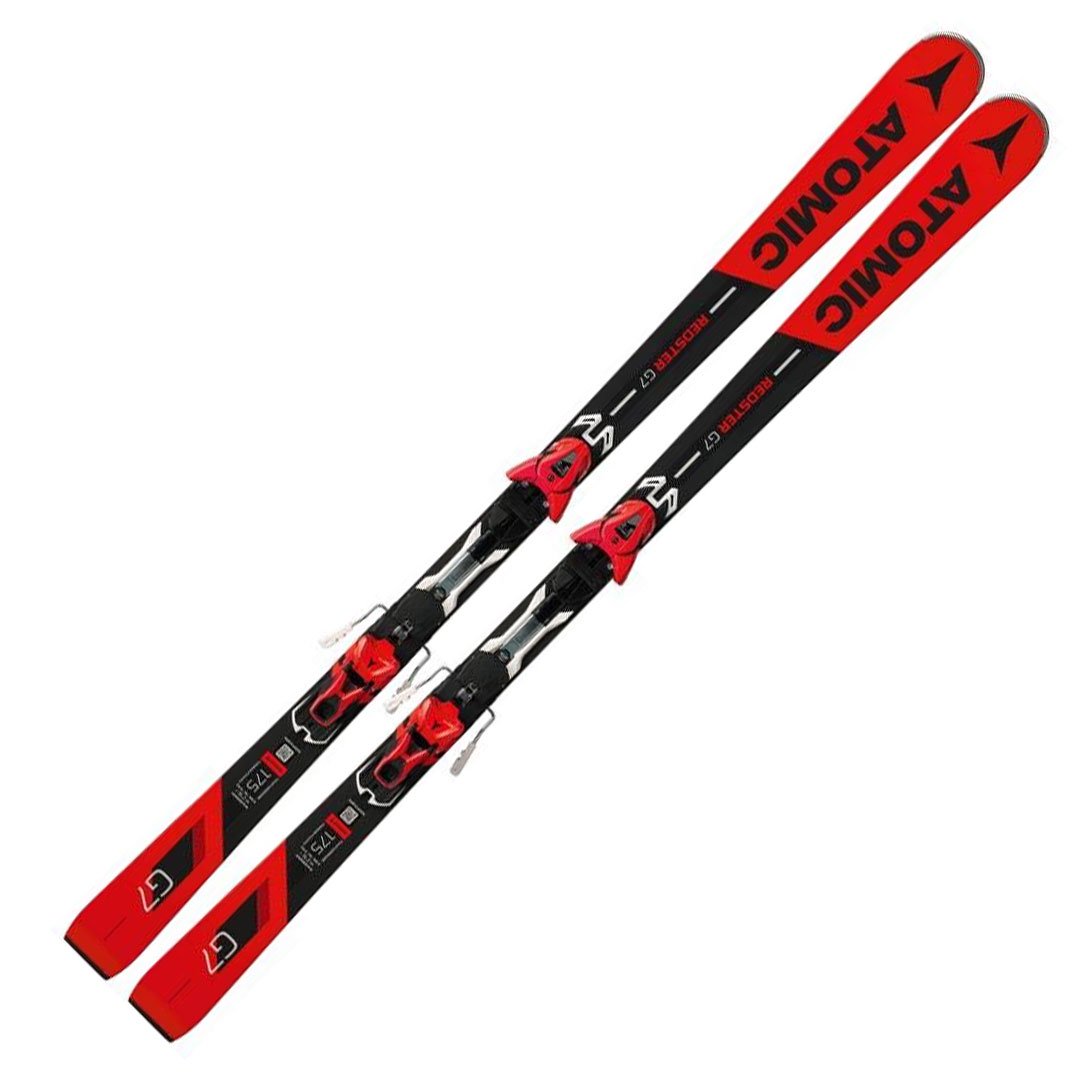 Лыжи горные Atomic Redster S7 + Ft 12 Gw black-red 163 черно-красные купить,NaN