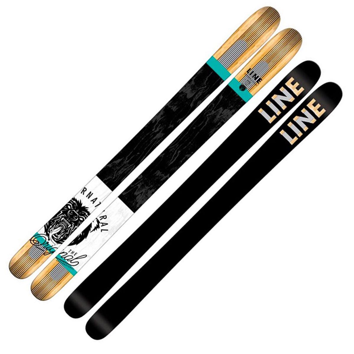 Лыжи горные Line Supernatural 115 186 черные