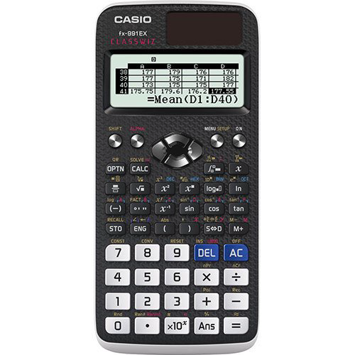Калькулятор Casio FX-991EX-S-ET-V черный купить,NaN