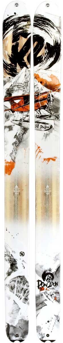 Лыжи горные K2 PON200N 169 белые