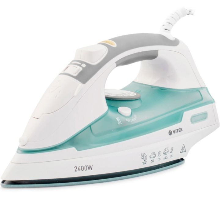 Утюг Vitek VT-1251 бело-зеленый