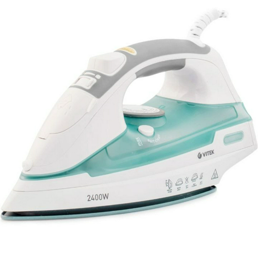 Утюг Vitek VT-1251 бело-зеленый