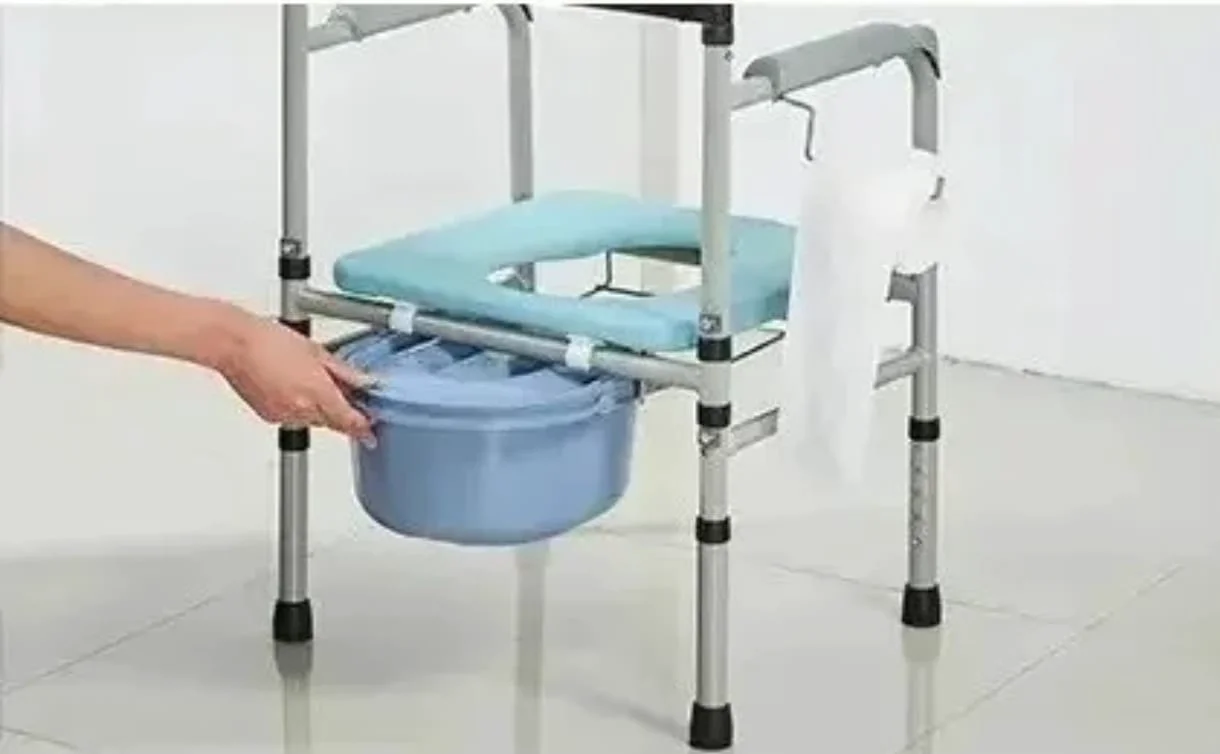 Кресло-туалет Wellamart 4893 синее - ForteMarket Кресло-туалет Wellamart 4893 синее купить,0